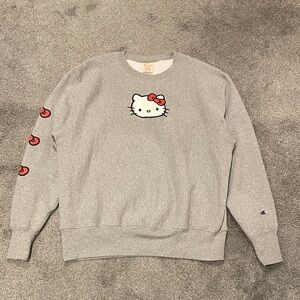 Champion x Sanrio Hello Kitty 50th Anniversary Reverse Weave Sweatshirt Unisex